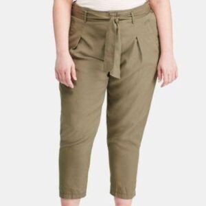Size 18W Ralph Lauren Olive Skinny Pants